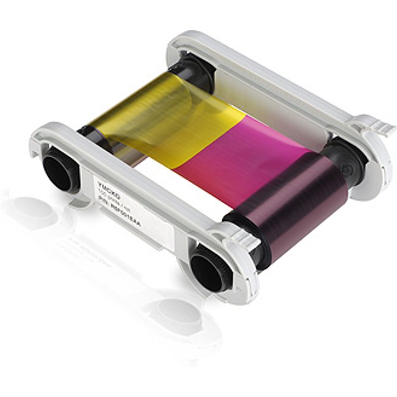 Evolis R5F002EAA Thermal-transfer ribbon Bk.C.M.Y. Transparent. 200 pa