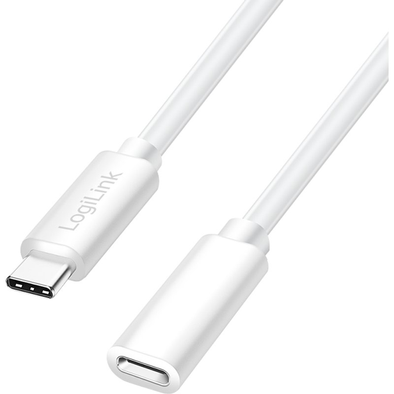 LogiLink CU0222 USB cable USB 2.0 3 m USB C White