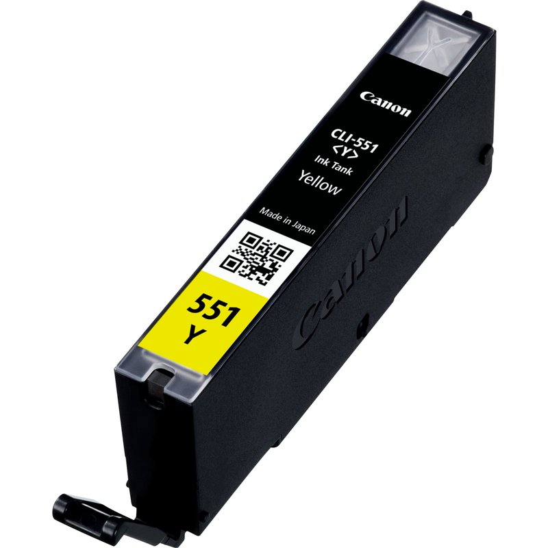 Canon 6511B001/CLI-551Y Ink cartridge yellow. 344 pages ISO/IEC 24711