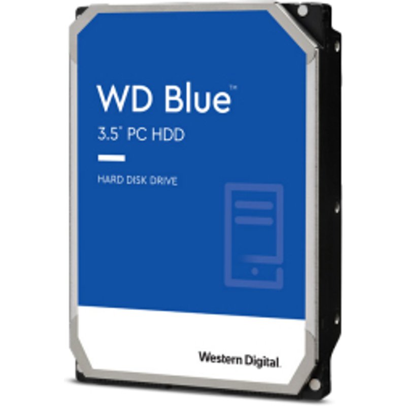WD Blue 6TB Desktop Hard Disk Drive - 5400 RPM SATA 6Gb/s 256MB Cache 3.5 Inch - WD60EZAX