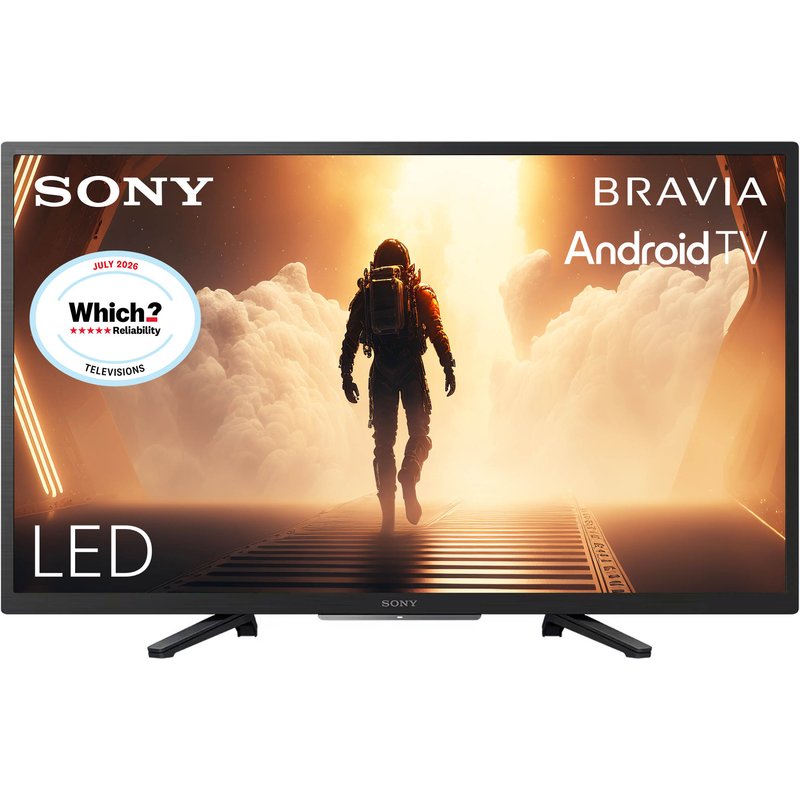 Sony KD32W800P1U TV 81.3 cm (32") HD Smart TV Wi-Fi Black