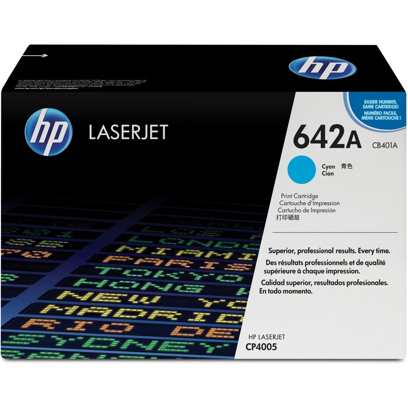 HP CB401A/642A Toner cartridge cyan. 7.5K pages ISO/IEC 19798 for HP C