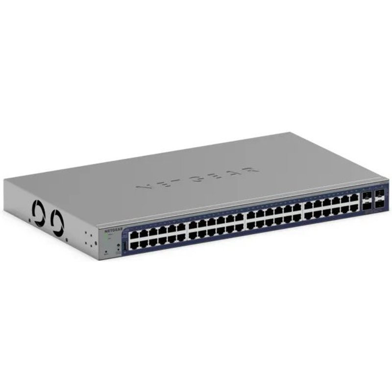 NETGEAR GS752TX Managed Gigabit Ethernet (10/100/1000) 1U Grey