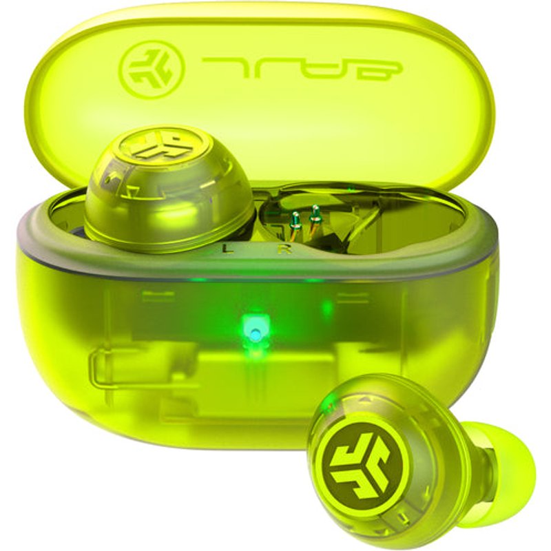 JLab Go Pop ANC Headset True Wireless Stereo (TWS) In-ear Calls/Music Bluetooth Teal Transparent