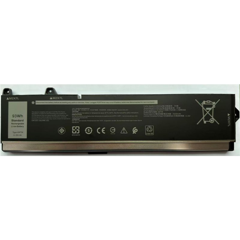 CoreParts Laptop Battery for Dell 92.98Wh 11.55V 8050mAh
