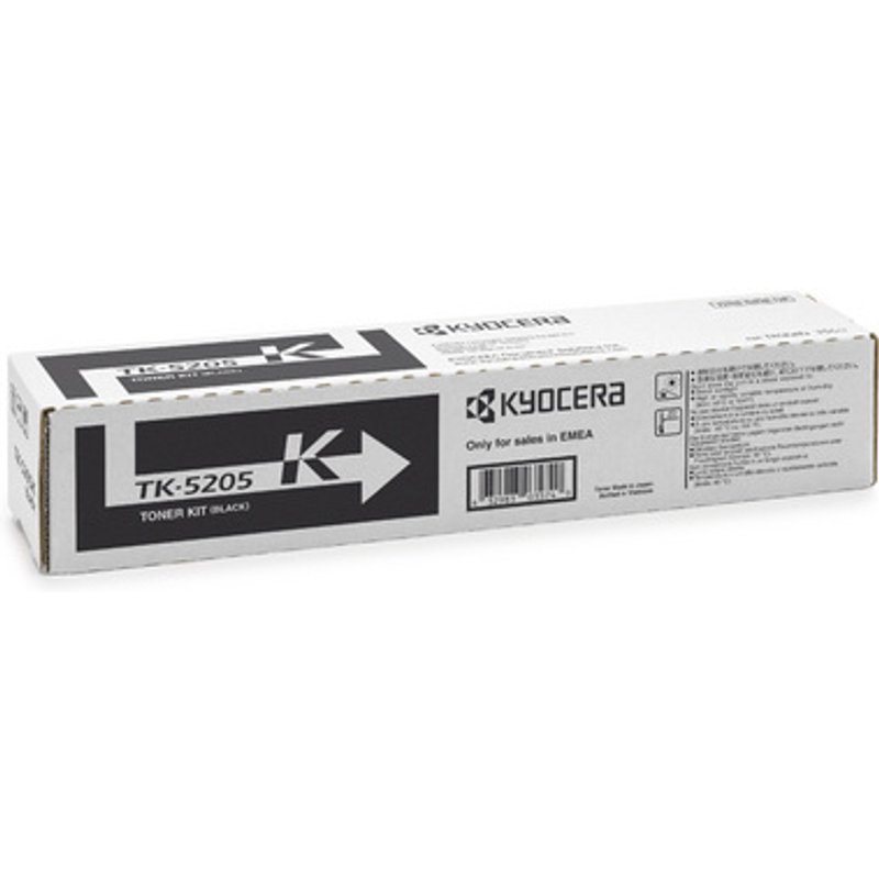 Kyocera 1T02R50NL0/TK-5205K Toner-kit black. 18K pages ISO/IEC 19798 f