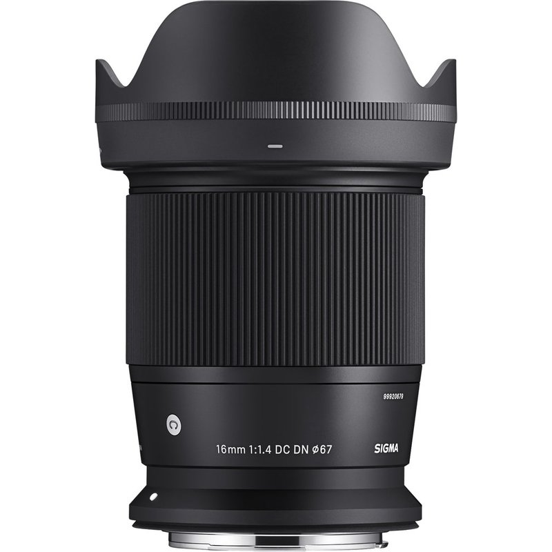 Sigma 16mm F1.4 DC DN | C. Canon RF MILC Wide-angle Black