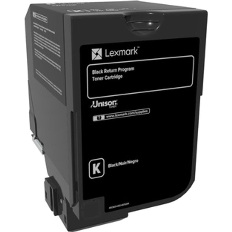 Lexmark 74C20K0 Toner-kit black return program. 3K pages ISO/IEC 19798
