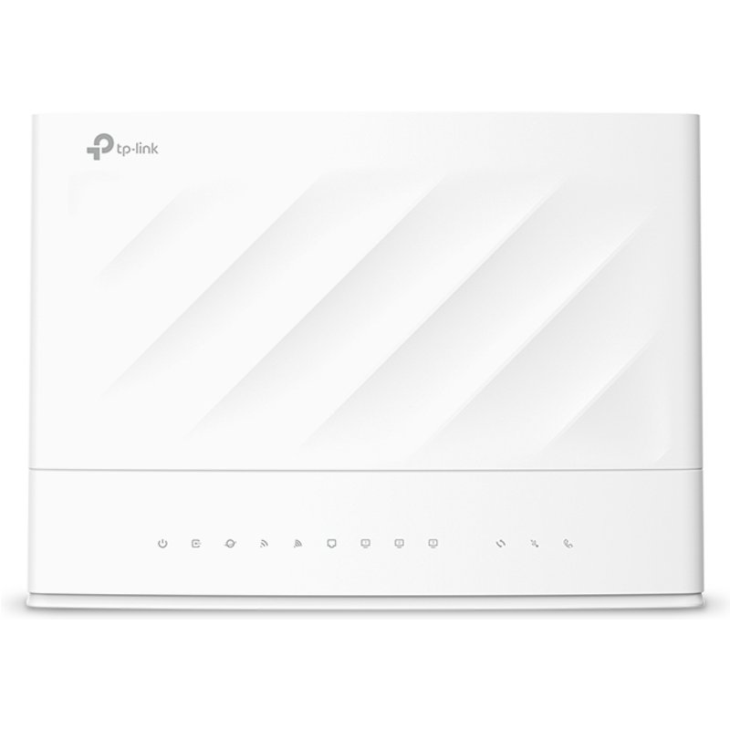 TP-Link VX230v Wi-Fi 6 (802.11ax) Dual-band (2.4 GHz / 5 GHz) Ethernet LAN ADSL2 White Tabletop router