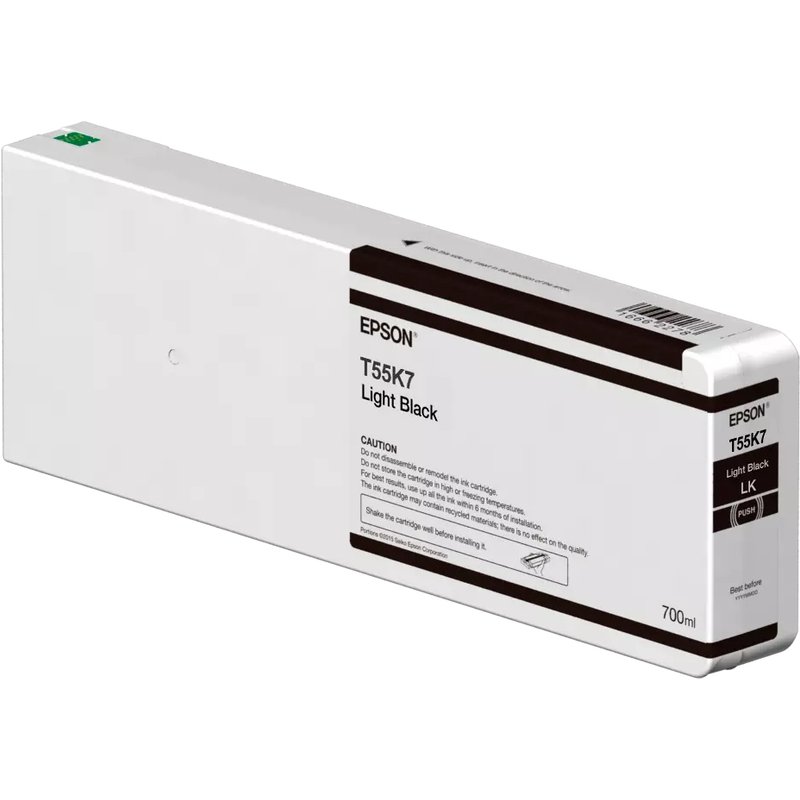 Epson C13T55K700/T55K700 Ink cartridge light black 700ml for Epson SC-