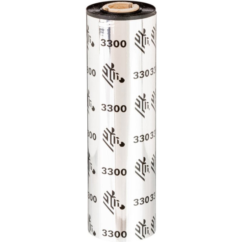 Zebra 3300 Wax/ Resin thermal ribbon 74 m Black