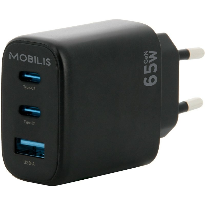 Mobilis 001364 mobile device charger Universal Black AC Auto