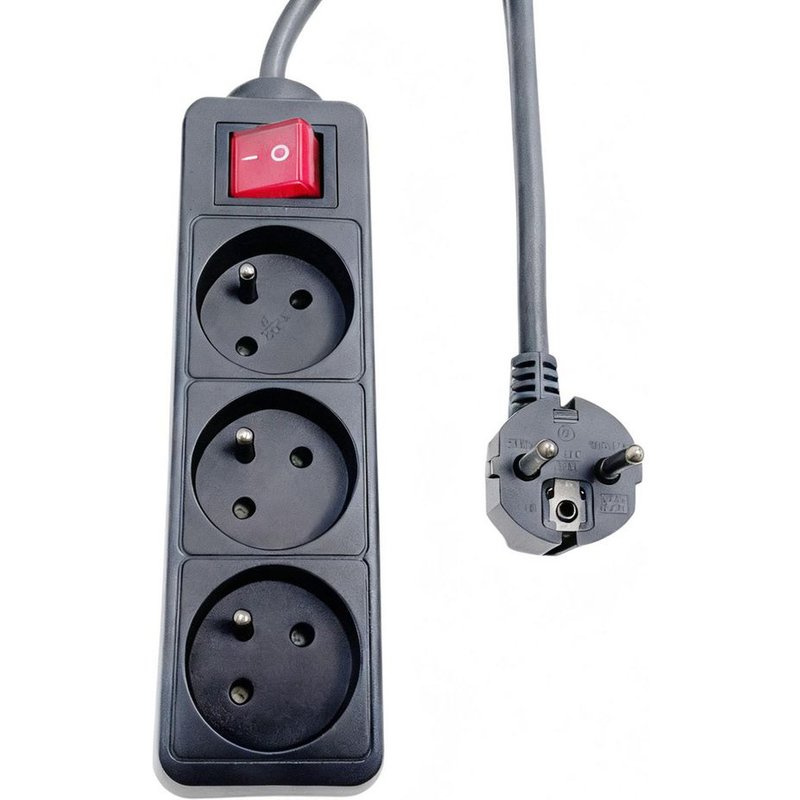 Microconnect MC-PSOO030150FRB power extension 1.5 m 3 AC outlet(s) Ind
