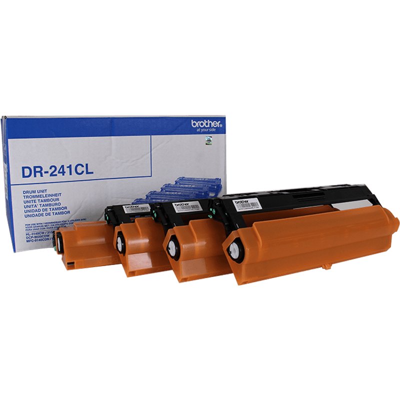 Brother DR-241CL Drum kit Bk.C.M.Y. 4x15K pages Pack=4 for Brother HL-