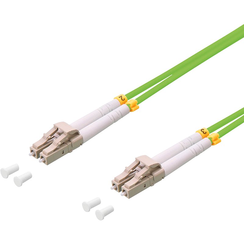 LogiLink FP5LC02 InfiniBand/fibre optic cable 2 m LC Green