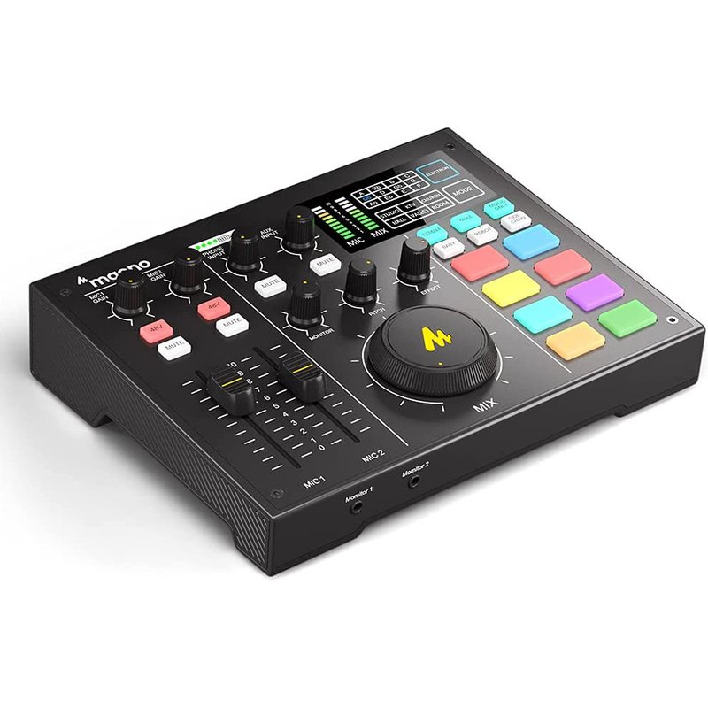 Maono CASTER AU-AM100 Professional Podcast Console XLR and 3.5mm Ports