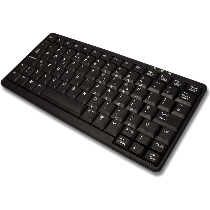 Accuratus KYB500-K82A keyboard USB + PS/2 QWERTY Black