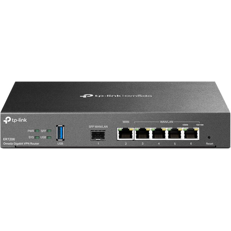 TP-Link Omada Gigabit VPN Router Ethernet WAN Gigabit Ethernet Black