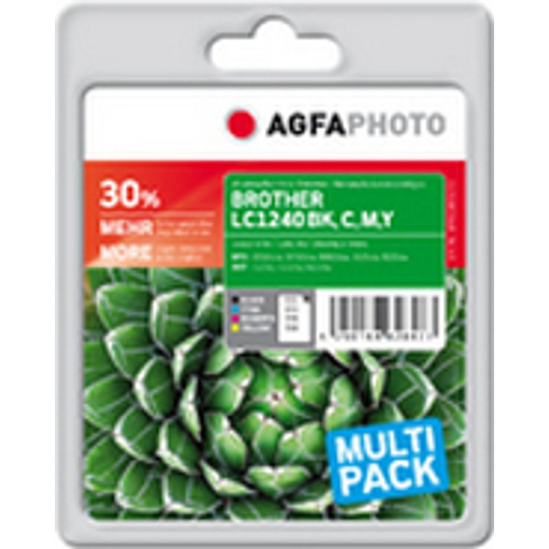 AgfaPhoto LC-1240 Value-Pack Black. Cyan. Magenta. Yellow 1 pc(s)