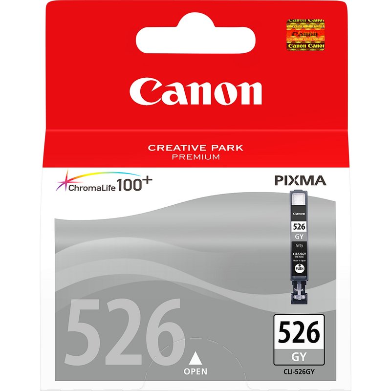 Canon 4544B001/CLI-526GY Ink cartridge gray. 437 pages ISO/IEC 24711 9