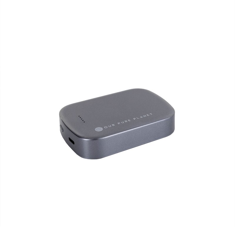 Our Pure Planet 10000mAh Magnetic Wireless Power Bank - Dark Grey, Grey