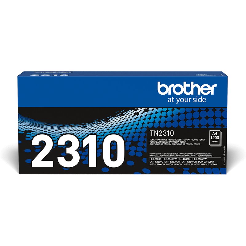 Brother TN-2310 Toner-kit. 1.2K pages ISO/IEC 19752 for Brother HL-L 2