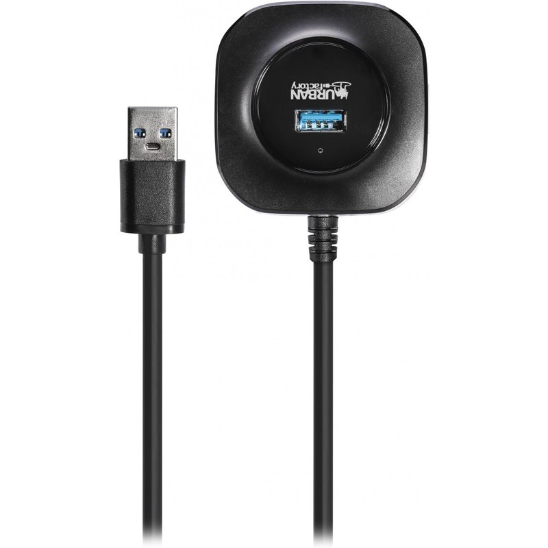 Urban Factory Minee USB 3.2 Gen 1 (3.1 Gen 1) Type-A 4000 Mbit/s Black