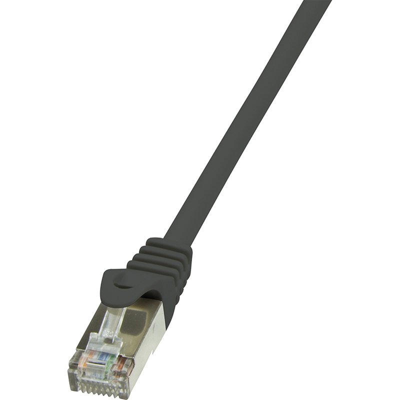 LogiLink 7.5m Cat.5e F/UTP networking cable Black Cat5e F/UTP (FTP)