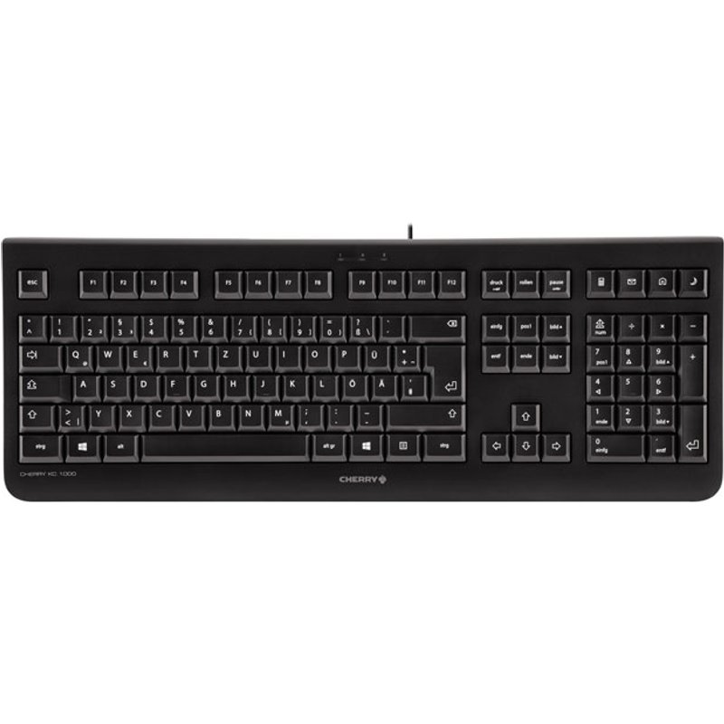 CHERRY KC 1000 keyboard Universal USB QWERTY Italian Black