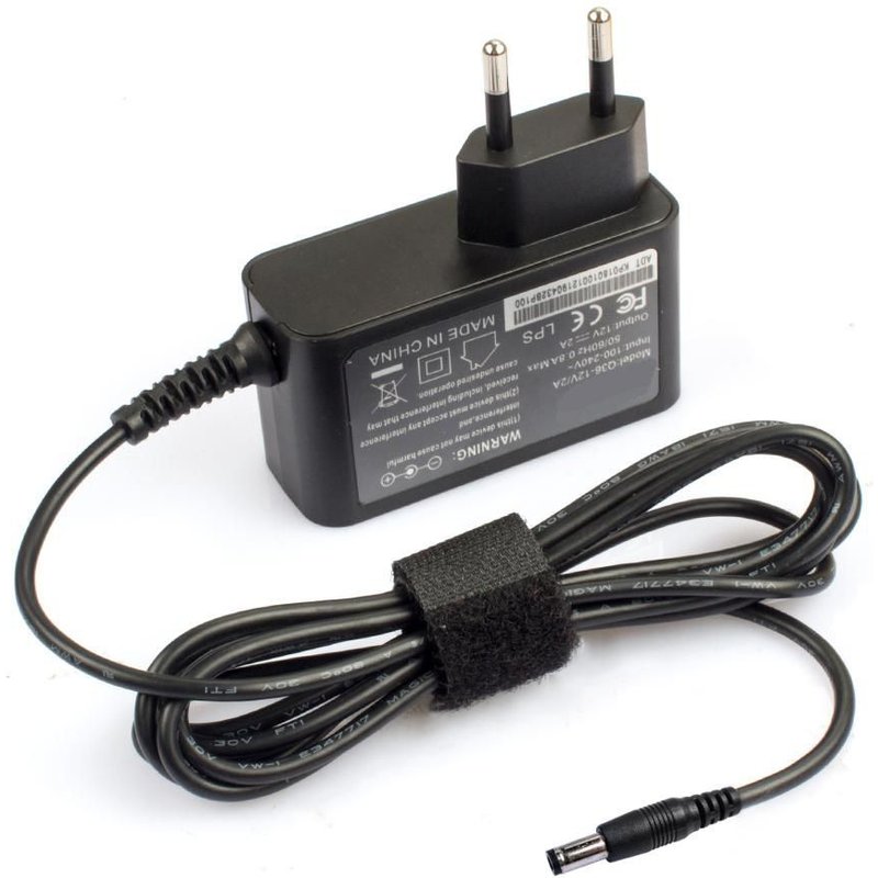 CoreParts MBA1253 power adapter/inverter Indoor 24 W Black