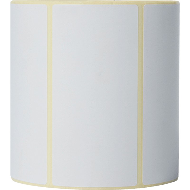 Brother BDE-1J050102-102 White Self-adhesive printer label Die-cut label Thermal transfer Rectangle TD-4410D TD-4420DN TD-4520DN TD-4550DNWB