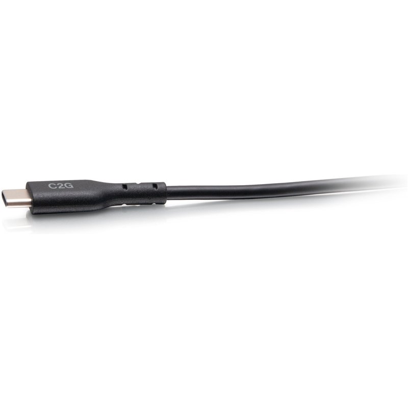 C2G 12ft (3.7m) USB-C Male to USB-C Male Cable (20V 5A) - USB 2.0 (480Mbps). Cable length: 3.66 m. Connector 1: USB C Connector 2: USB C USB version: USB 2.0 Maximum data transfer rate: 0.48 Gbit/s Product colour: Black