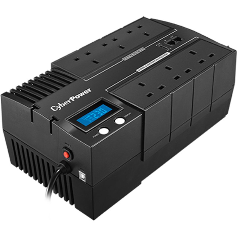 CyberPower BR700ELCD uninterruptible power supply (UPS) Line-Interactive 0.7 kVA 420 W 6 AC outlet(s)