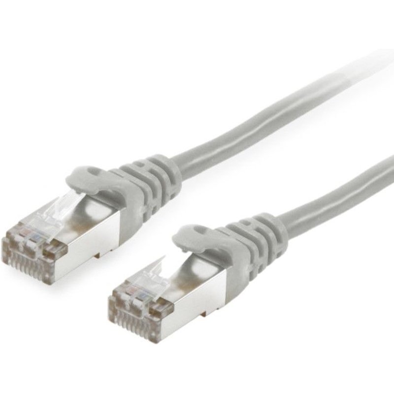 Equip Cat.6A S/FTP Patch Cable. Grey. 25m