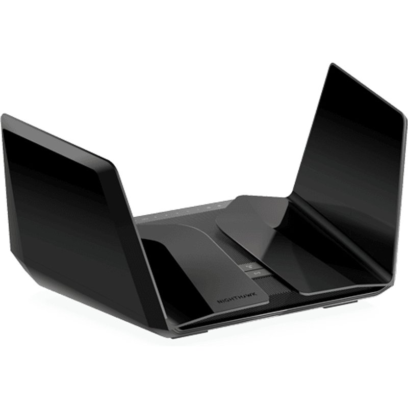 NETGEAR Nighthawk RAXE500 wireless router Gigabit Ethernet Tri-band (2.4 GHz / 5 GHz / 6 GHz) Black