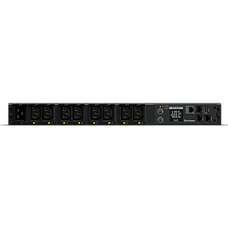 CyberPower PDU41005 Managed Switched 1U Single-phase Horizontal Steel Black