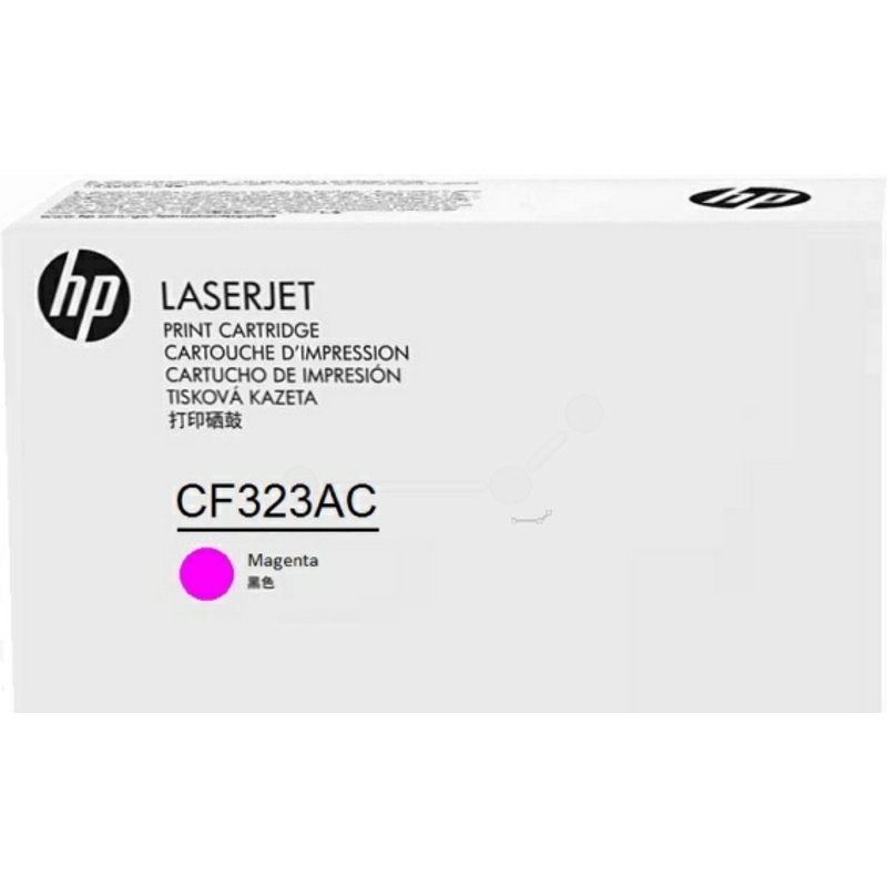HP CF323AC/653A Toner cartridge magenta Contract. 16.5K pages ISO/IEC