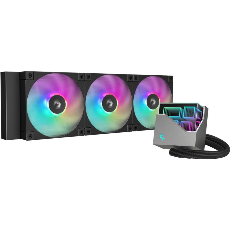 DeepCool LT360 ARGB Processor All-in-one liquid cooler 12 cm Black 1 p