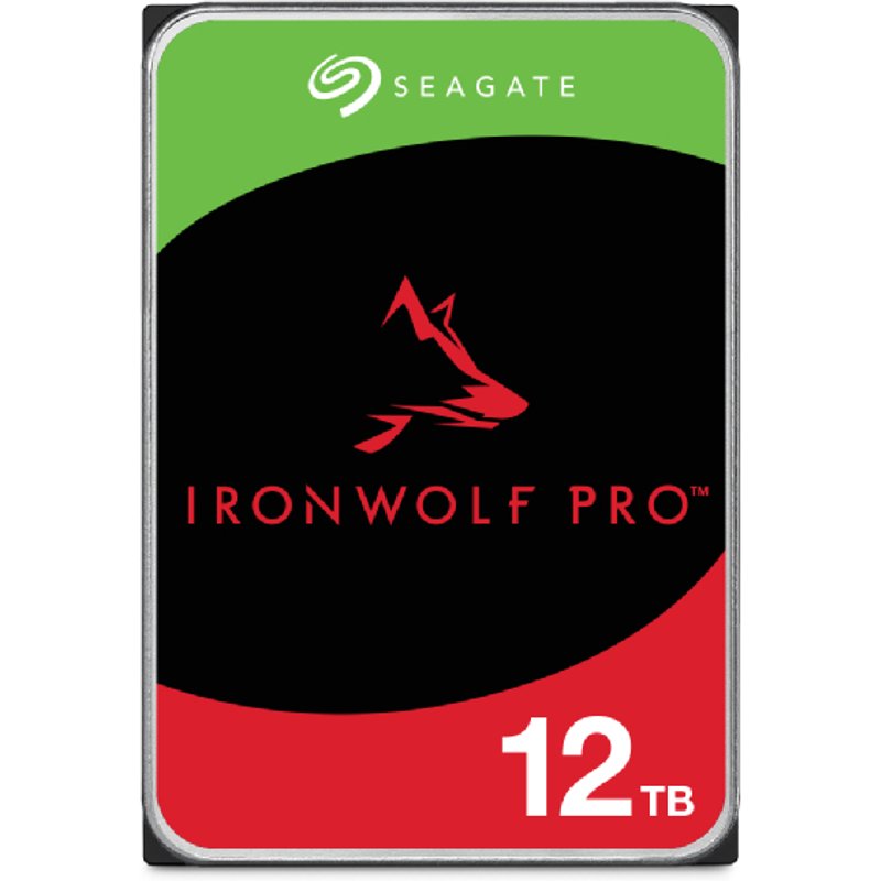 Seagate IronWolf Pro ST12000NT001 12TB 7200 RPM 256MB Cache SATA 6.0Gb/s 3.5' Internal Hard Drive