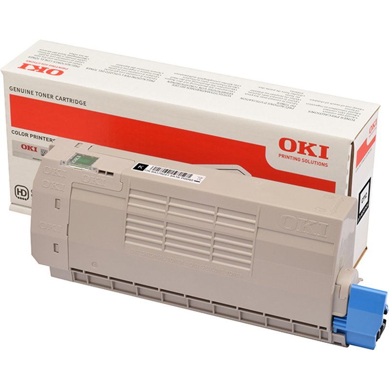 OKI 46507616 Toner-kit black. 11K pages ISO/IEC 19798 for OKI C 712