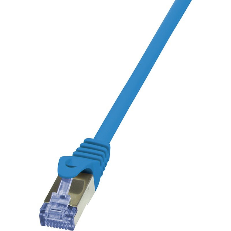 LogiLink 1.5m Cat.6A 10G S/FTP networking cable Blue Cat6a S/FTP (S-ST