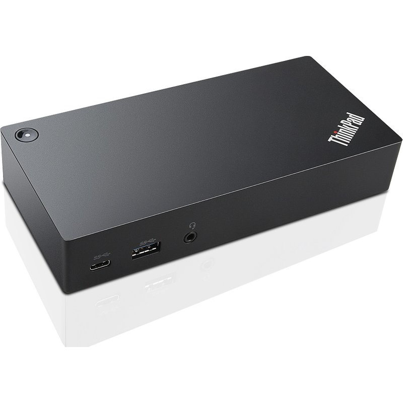 Lenovo ThinkPad USB-C Wired USB 3.2 Gen 1 (3.1 Gen 1) Type-C Black