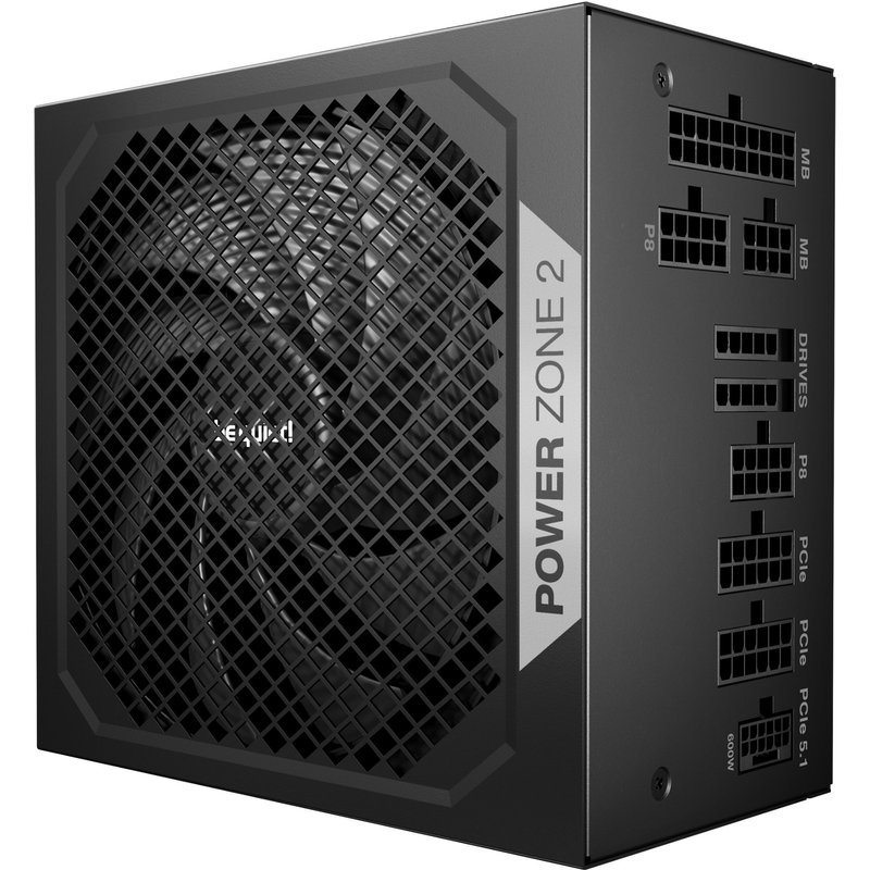 be quiet! POWER ZONE 2 850W power supply unit 20+4 pin ATX ATX Black