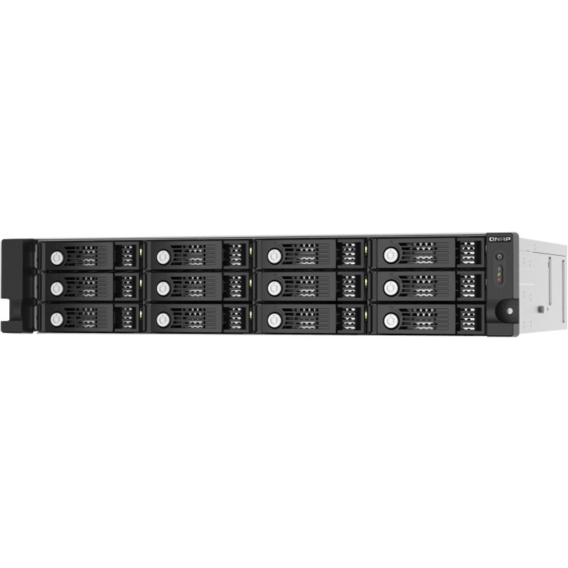 QNAP TL-R1220Sep-RP HDD/SSD enclosure Black. Grey 2.5/3.5"
