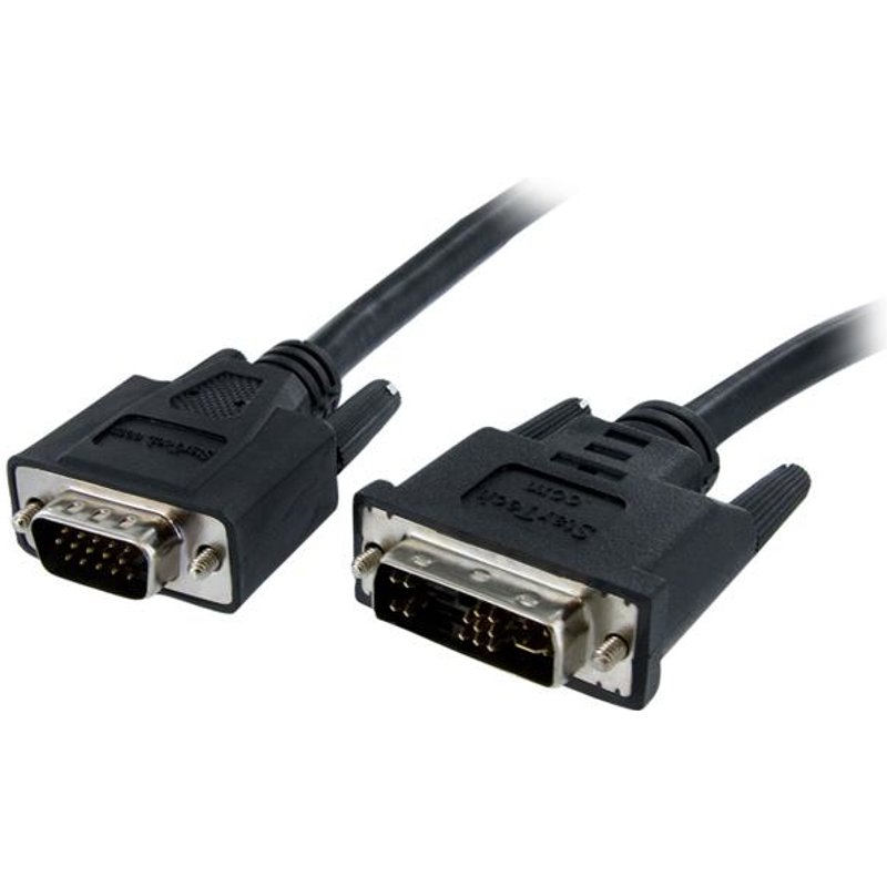 StarTech.com 2m DVI to VGA Display Monitor Cable M/M - DVI to VGA (15 Pin)