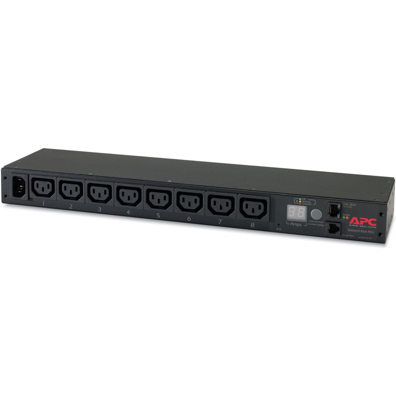 APC AP7820B power distribution unit (PDU) 8 AC outlet(s) 0U/1U Black