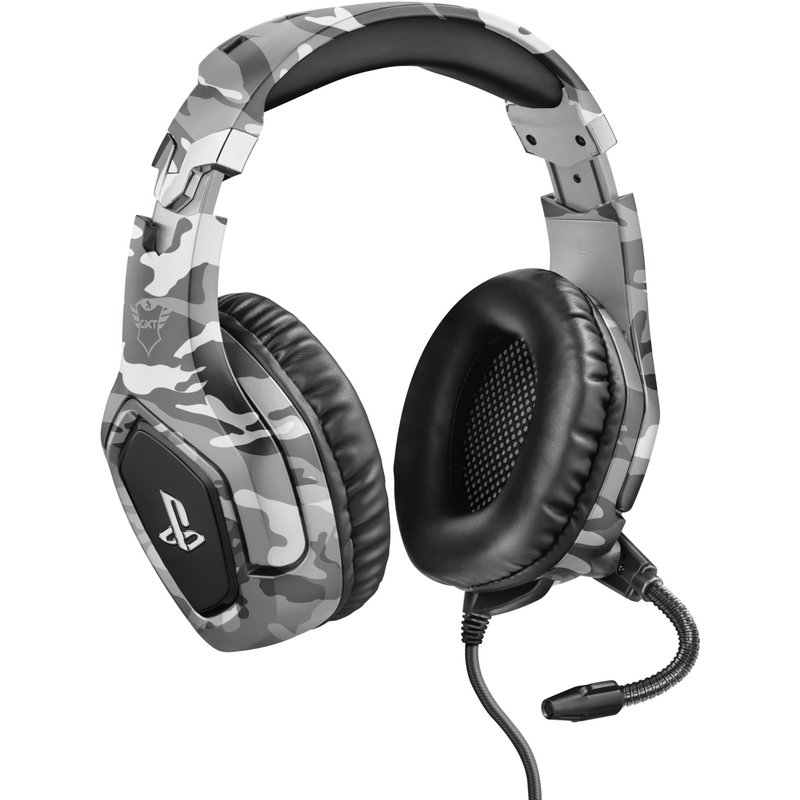 Trust GXT 488 Forze PS4 Headset Wired Head-band Gaming Black. Grey