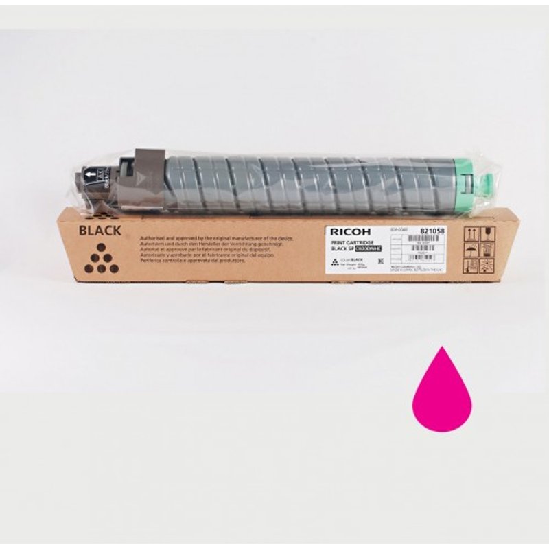 Ricoh 820118/TYPE SPC820 Toner magenta. 15K pages/5% for Ricoh Aficio