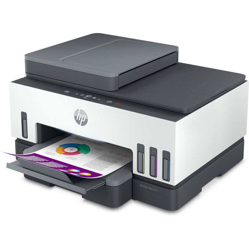 HP Smart Tank 7605 Wireless All-in-One Color Printer. Two-sided printi