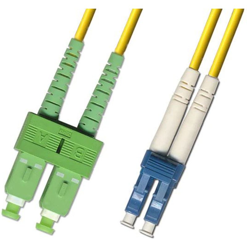 Microconnect FIB841005 InfiniBand/fibre optic cable 5 m SC LC Yellow